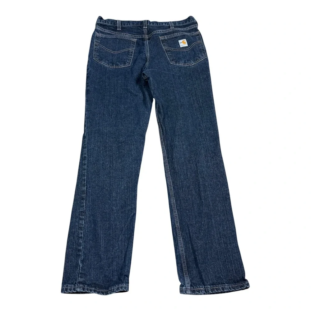 Carhartt 101814972 Flame Resistant CAT 2 Jeans Men's 34x32 (Fits 32x30.5)